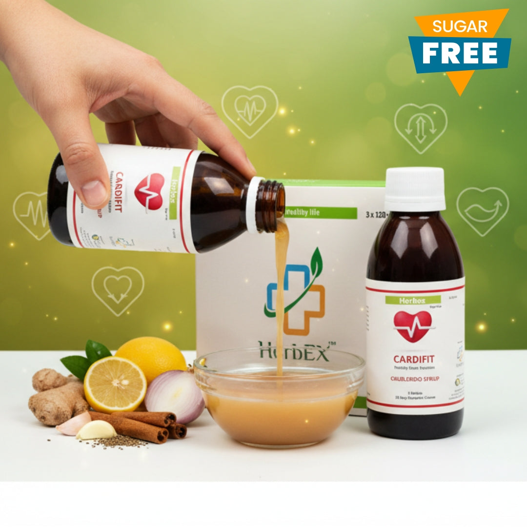 Herbex Cardifit Syrup Sugarfree