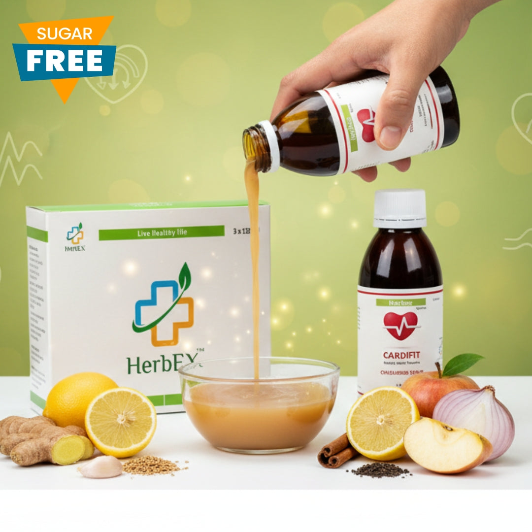 Herbex Cardifit Syrup Sugarfree